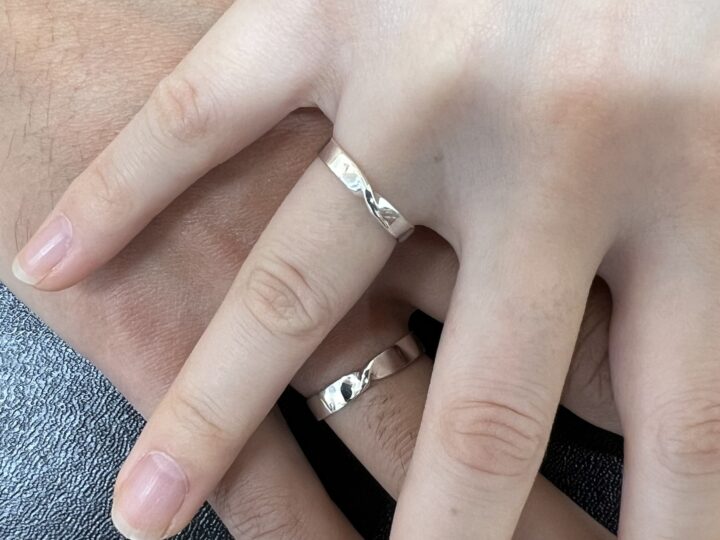 温泉旅行の思い出作りに 手作りリング体験 和歌山県内のカップルの画像