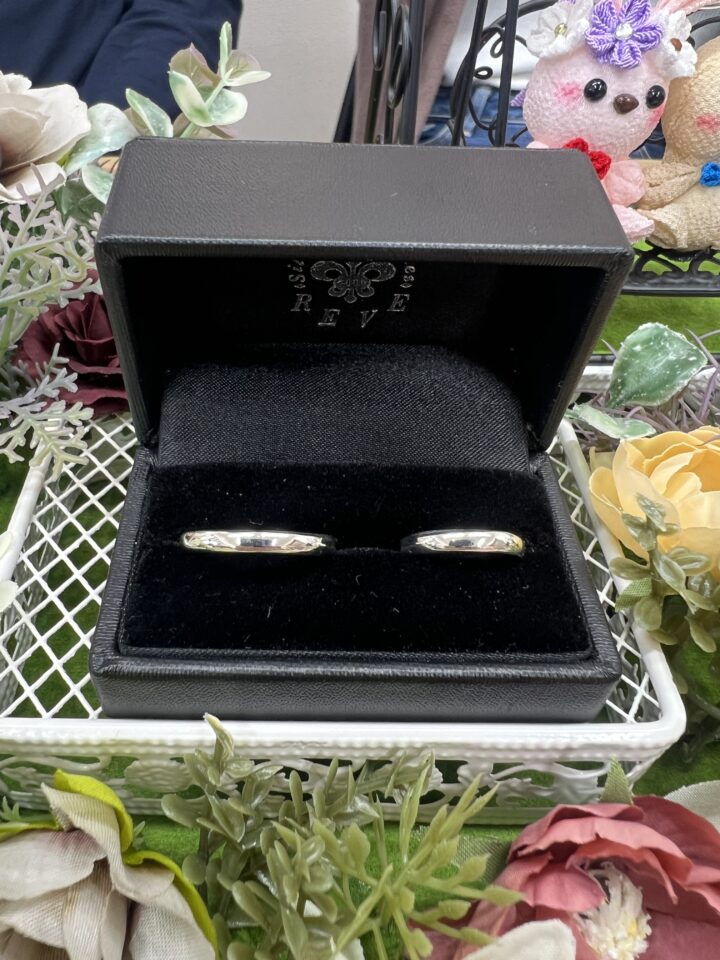 交際記念に手作りリング体験 和歌山県 30代 男性の画像